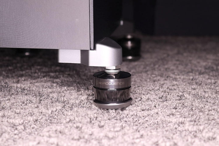 IsoAcoustics Gaia III Teppichspikes, 4er-Pack, IsoAcoustics GAIA III Teppichspikes, 4er-Pack