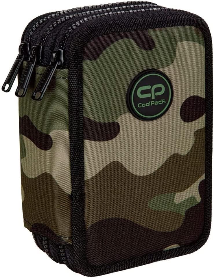 Goldkids COOLPACK XXL Federtasche Federmappe Federmäppchen 44-teilig gefüllte Schüleretui 3-stöckig