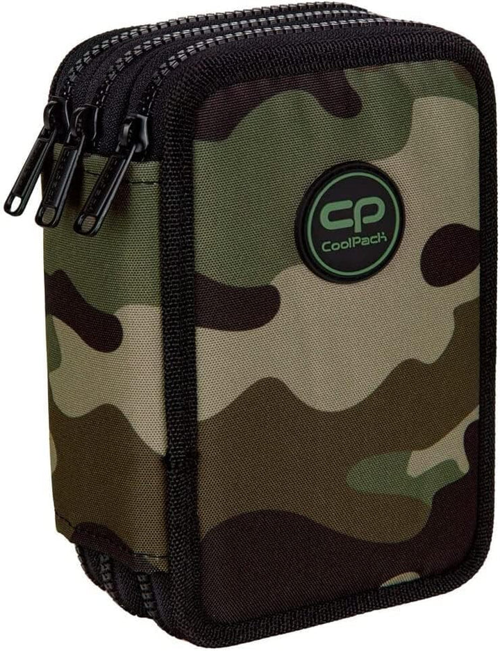 Goldkids COOLPACK XXL Federtasche Federmappe Federmäppchen 44-teilig gefüllte Schüleretui 3-stöckig