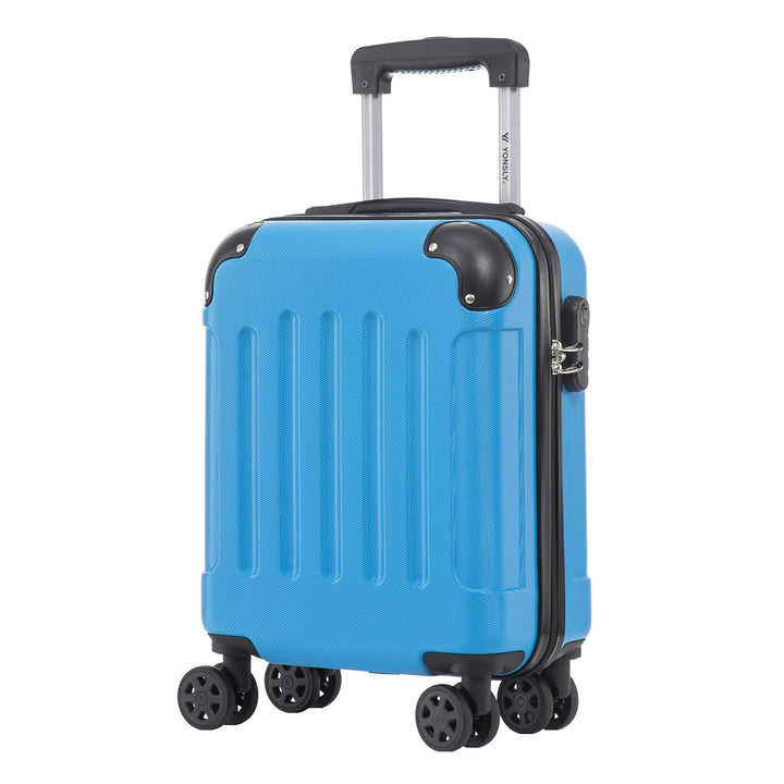 Trolley Koffer Suitcase, Reisekoffer, Rollkoffer Handgepäck, Hartschalenreisekoffer mit 4 Rollen 360