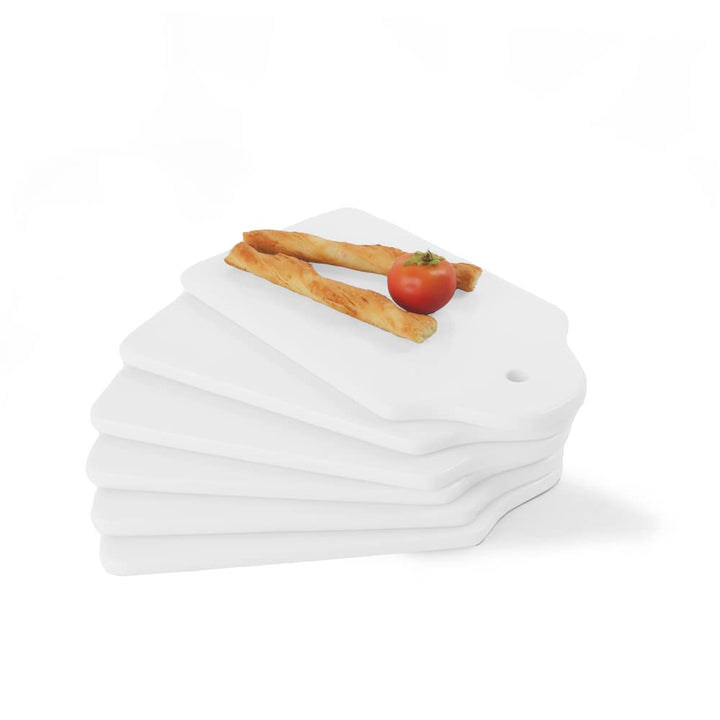Vorteilspack 6 x Porzellanbrettchen 24 cm 24 cm 6er, 24 cm 6er