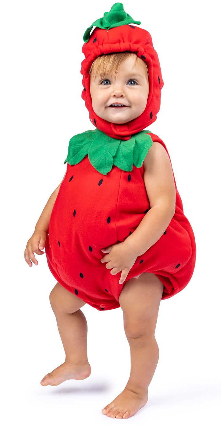 Dress Up America Süsses Baby-Erdbeer-Kostüm 6-12 Monate (Gewicht: 7-95 kg Höhe: 61-71 cm), 6-12 Mona