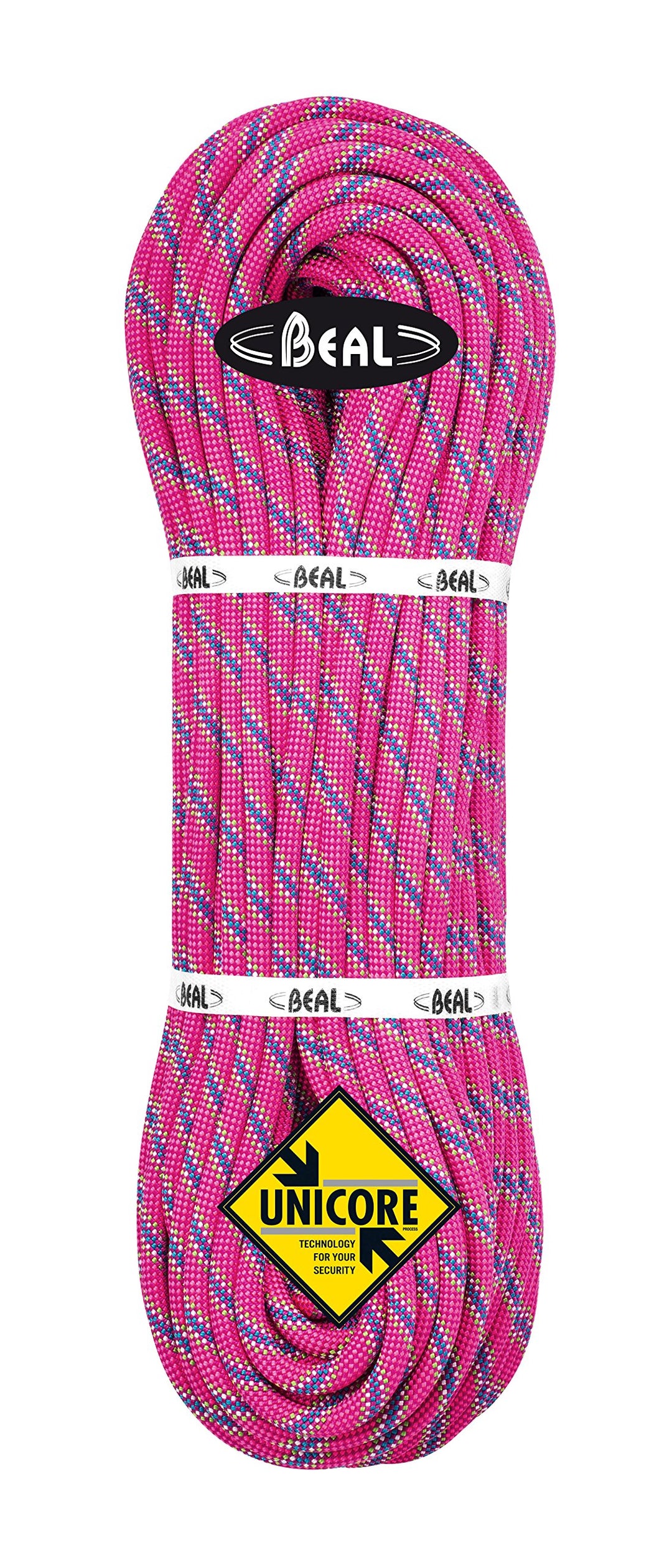 Beal Tiger Kletterseil, Unisex, Uni, Tiger 50 m Fuchsia, 50 m Fuchsia