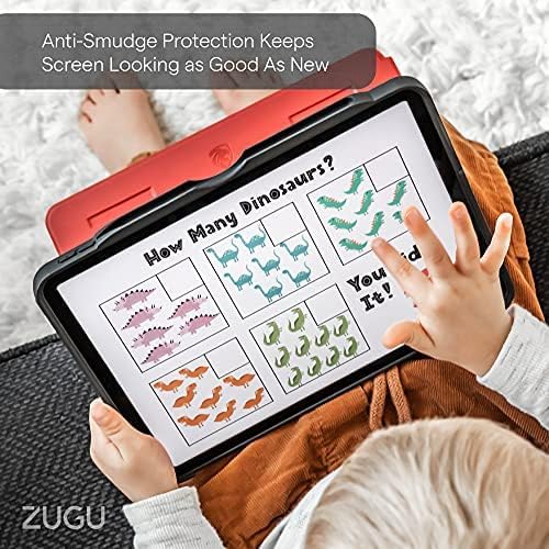 Zugu Hülle Displayschutz für iPad 10.9 10. Generation – gehärtete, kratzfeste Glasfolie – Fingerabdr