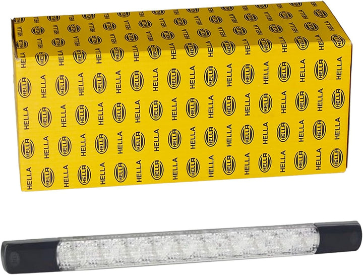 HELLA - Heckleuchte - Strip Lamp - LED - 12V - Anbau/geschraubt - Lichtscheibenfarbe: transparent -