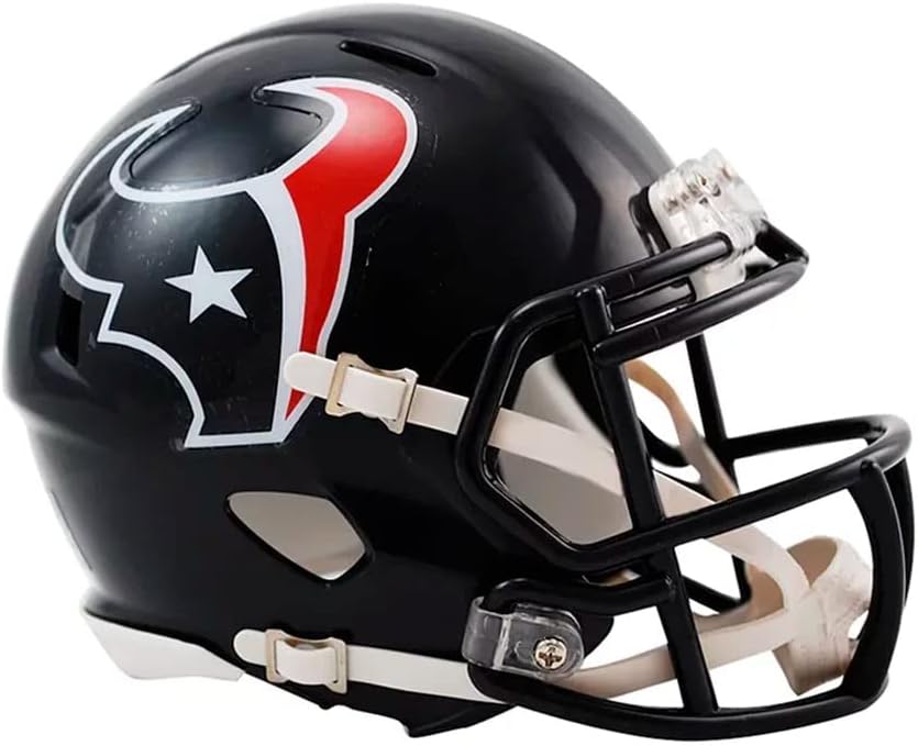 Riddell NFL Mens Speed Authentic Football Helmet Houston Texans Einheitsgrösse Navy, Houston Texans