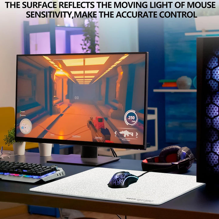 X-Raypad Aqua Control 2 AC2 Solid Gaming-Mauspad, Ultra-Hochpräzisions-Mauspad mit Perfekter Geschwi