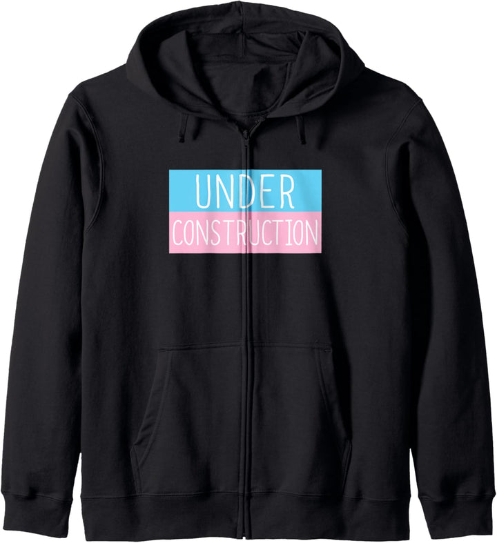 Under Construction Transgender Kapuzenjacke