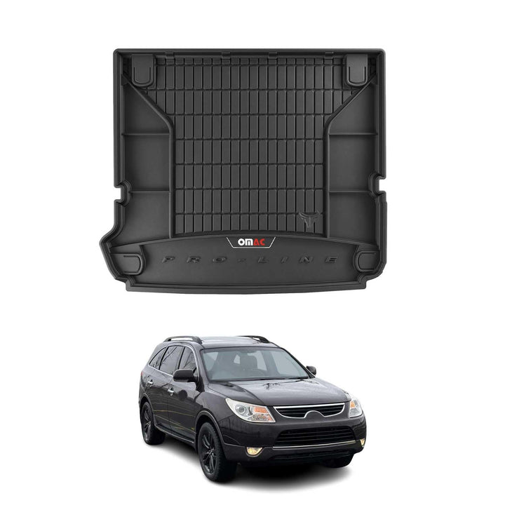 OMAC Kofferraumwanne Laderaumwanne kompatibel mit Hyundai ix55 2006-2012 Premium TPE Schwarz