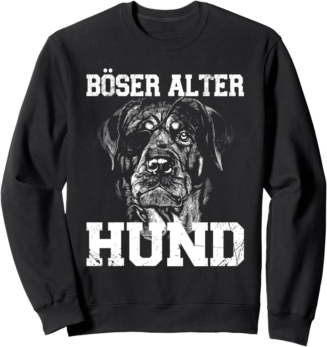 Böser alter Hund Sweatshirt