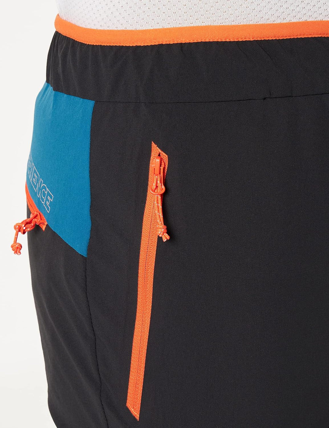 Rock Experience Herren Pants Space Flake 2.0, 0208 Caviar+1484 Moroccan Blue+0630 Flame