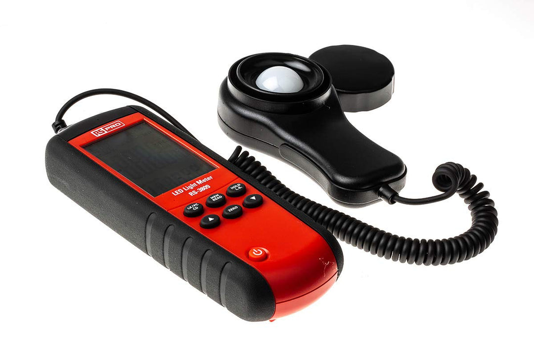 RS PRO RS-3809 Luxmeter mit Silizium-Fotodiode, bis 400000lx, ±3%