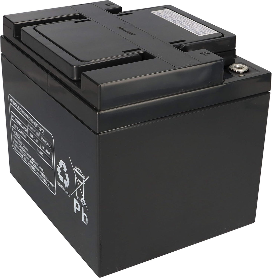 2X AGM 12V / 50Ah Blei-Akku - MP50-12C Zyklenfest kompatibel WP50-12NE, 12LCP-50, REC50-12I + WSB Ad