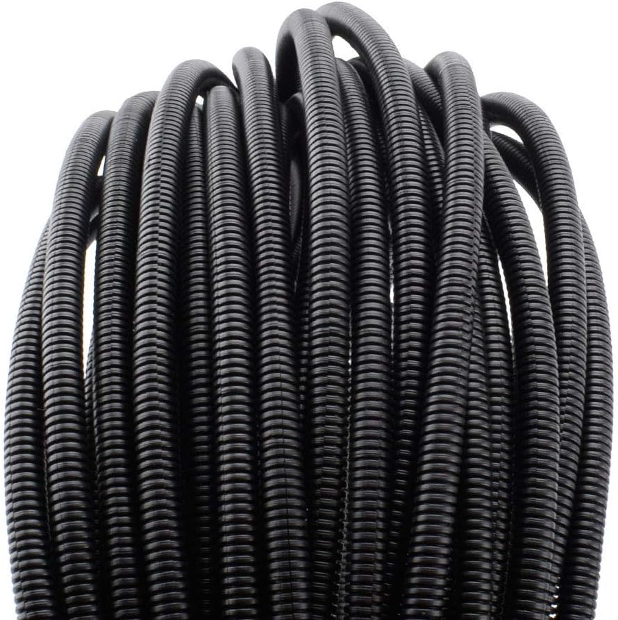 ZhiYo 30 m langer Draht-Webstuhl, 6,35 mm 100 FT 1/4” Schwarz, 100 FT 1/4” Schwarz