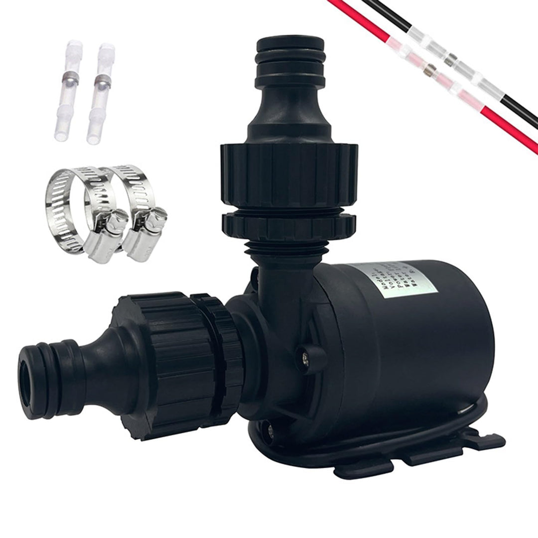 12v Bürstenlose Tauchwasserpumpe, Keramik Pumpenkern, 800L/H 5M | Mini Tauchwasserpumpe, DC 12V Bürs
