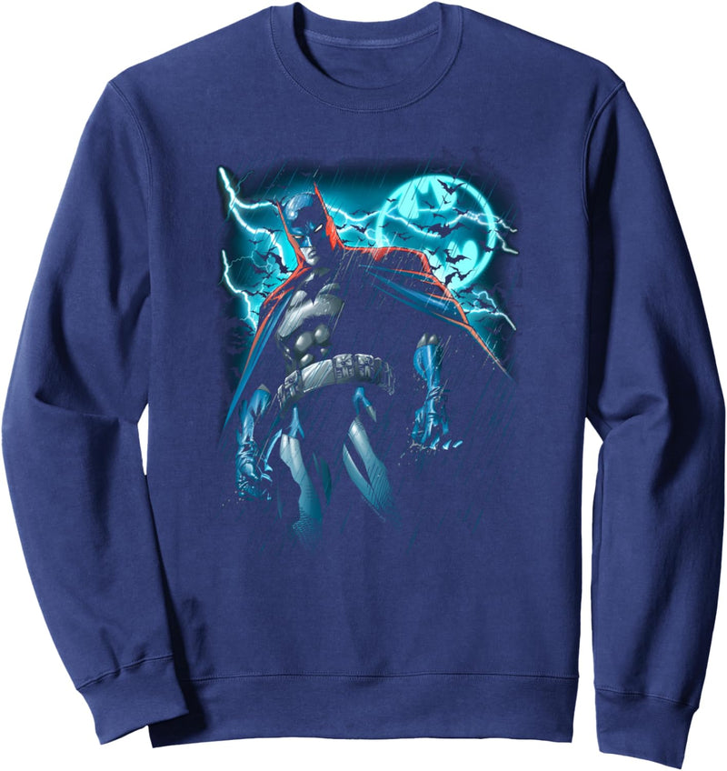 Batman Stormy Knight Bat Signal Sweatshirt