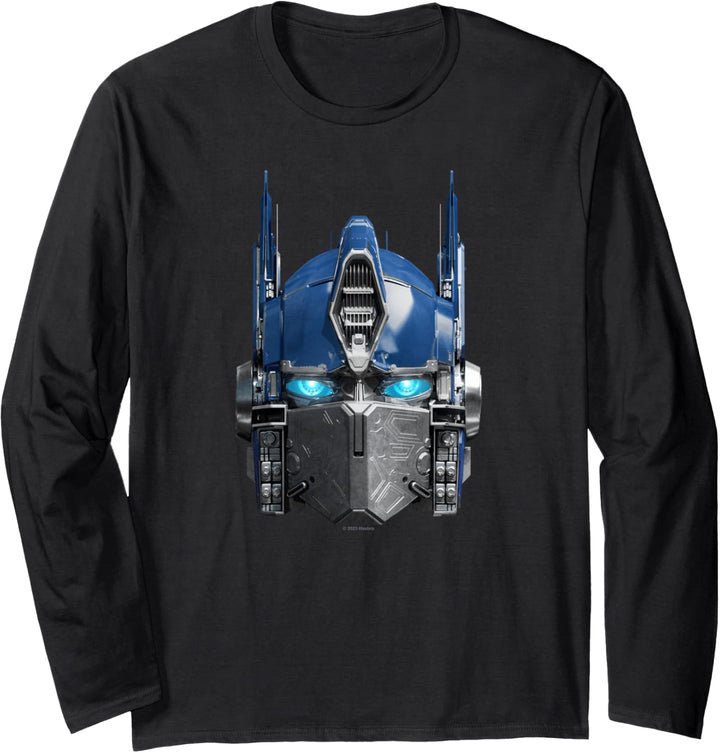 TRANSFORMERS: Rise of the Beasts Optimus Prime Head Langarmshirt