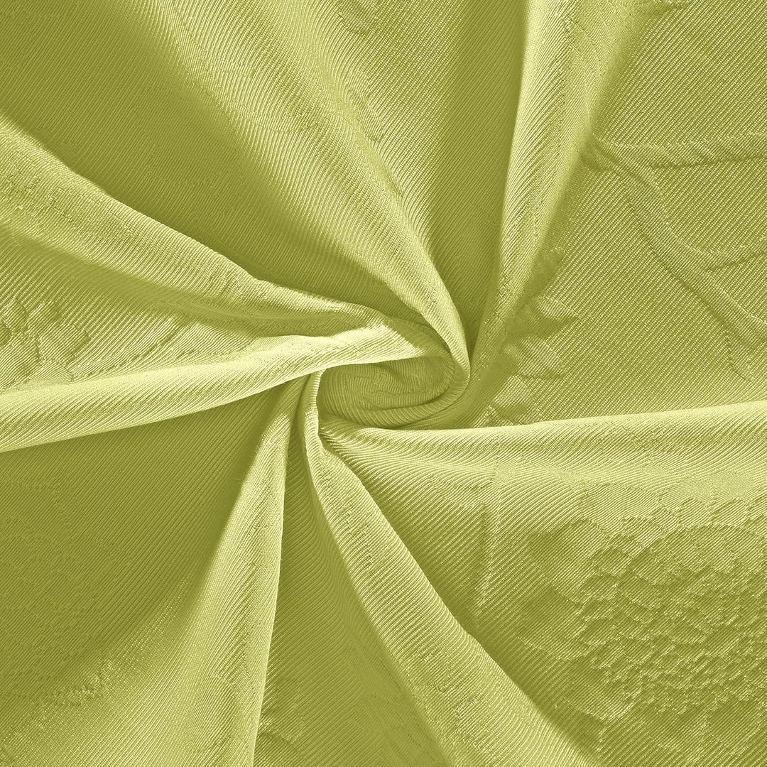 Erwin Müller Tischwäsche, Tischdecke mit Jaquardmuster, Serie Arnsberg apfelgrün Grösse 130x200 cm -