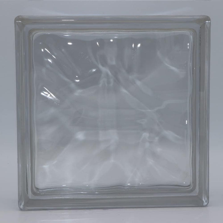 Fuchs Design 8 Stück Glassteine Wolke Klar glänzend 19x19x5 cm, glänzend 19x19x5 Cm