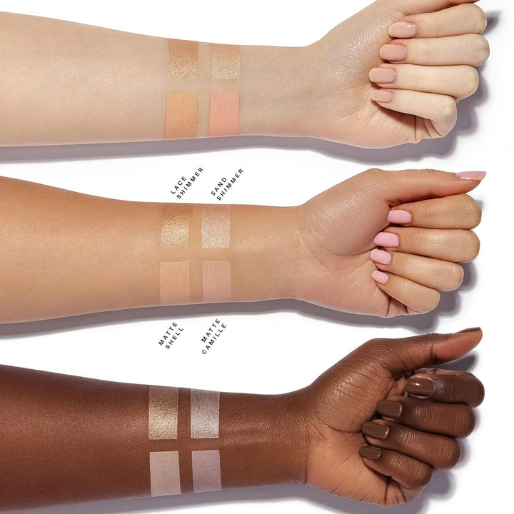 Anastasia Beverly Hills - Highlighting Duo Pencil - Shell/Lace Matte Shell/Lace Shimmer, Matte Shell