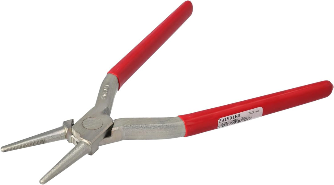 Stubai 281501NR Rundzange, PVC, eingelegt, Nirolook 240 mm