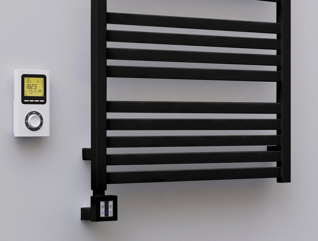 anapont elektrischer Premium Badheizkörper Marlin - gerade - Farbe - Timer-Funktion - Handtuchheizkö