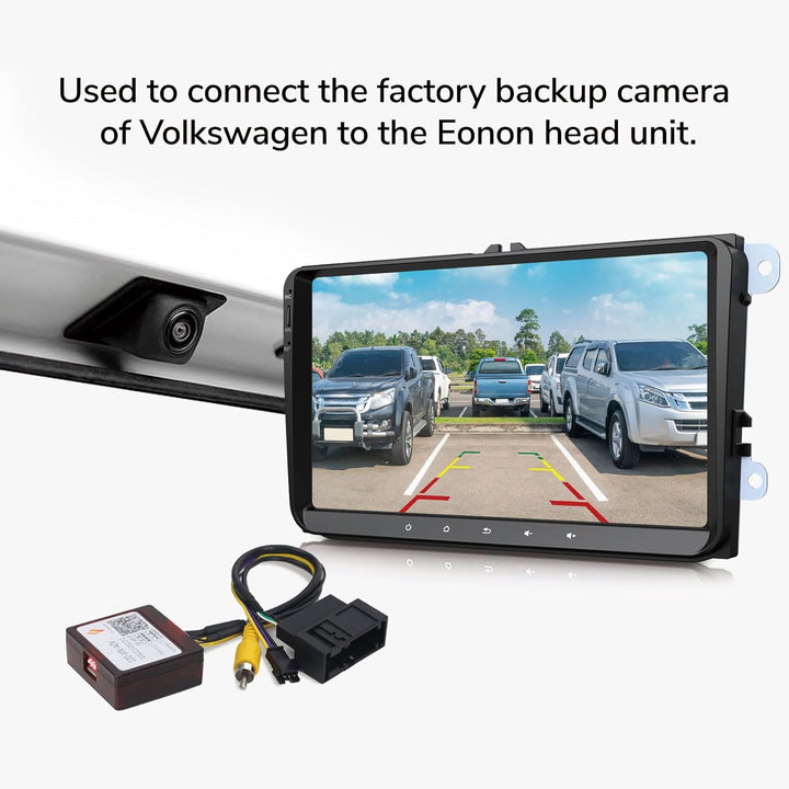 Eonon für VW Rückfahrkamera Decoder Box für eonon VWA13 VWA12S (Autoradio für VW SEAT Skoda) A501