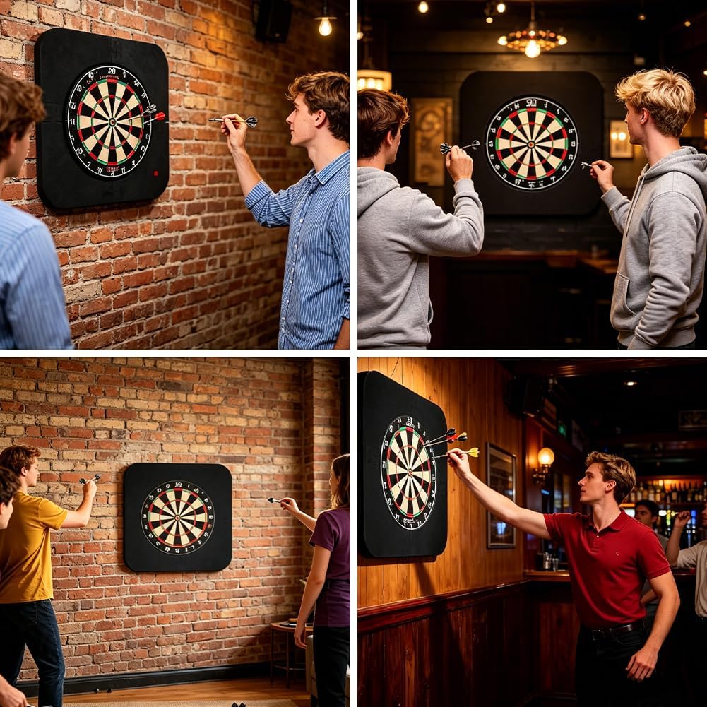 Dartscheibe Schutzring, Eva Dartboard Surround, Wandschutz und Auffangring, leicht und strapazierfäh