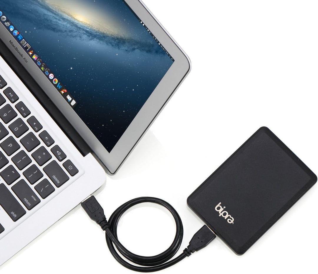 Externe Festplatte U3, portabel, USB 3.0, FAT32, 6,4 cm (2,5 Zoll), Schwarz schwarz schwarz 60 GB