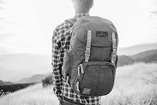 Nitro Weekender Alltagsrucksack mit gepolstertem Laptopfach, Schulrucksack, Wanderrucksack inkl. Nas
