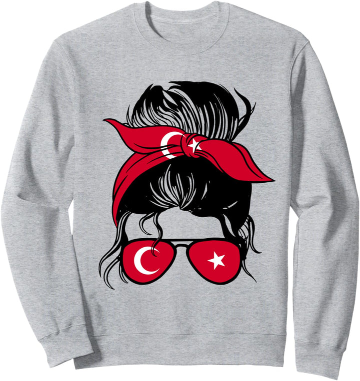 Türkiye - Türkin Stolze Türkische Frauen und Mädchen Sweatshirt