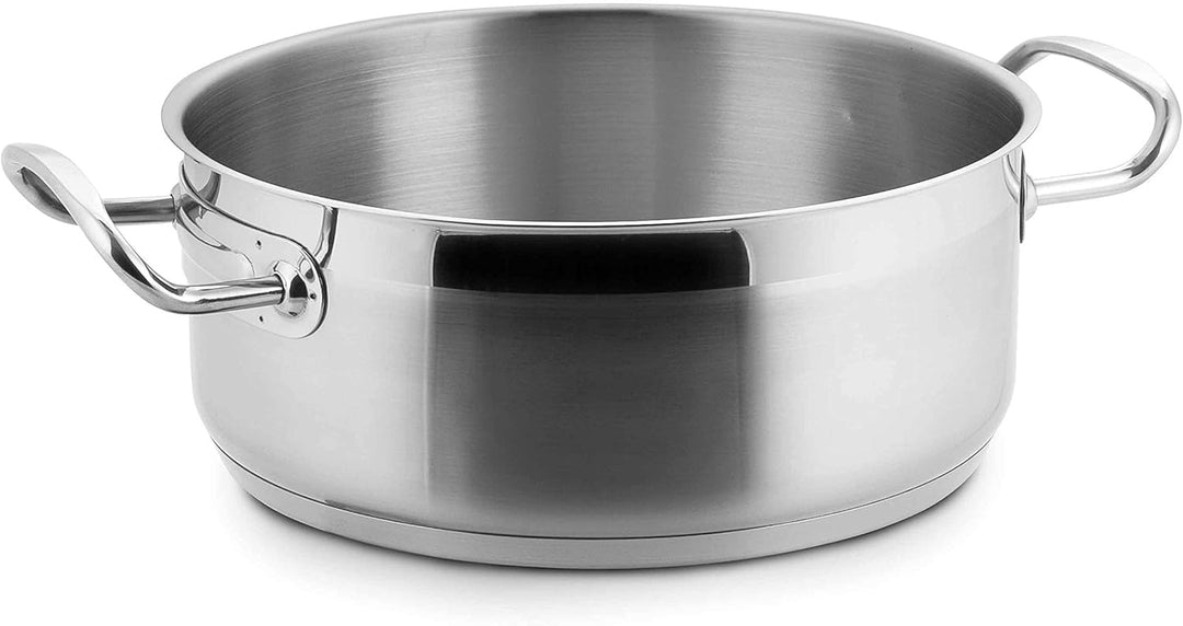 Lacor BRATENTOPF O/Deckel ECO-Chef D.16X8 CMS, Edelstahl, 16, 27 x 18.5 x 10 cm 1.6 Liter, 1.6 Liter