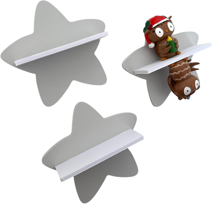 PsGreen Mini Stern-3er-Set kompatibel für Toniefiguren, Tonieregal Toniebox Tonie Erweiterung - Erwe