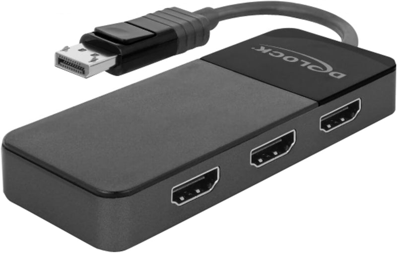 Delock DisplayPort 1.4 Splitter 1 x DisplayPort zu 3 x HDMI MST