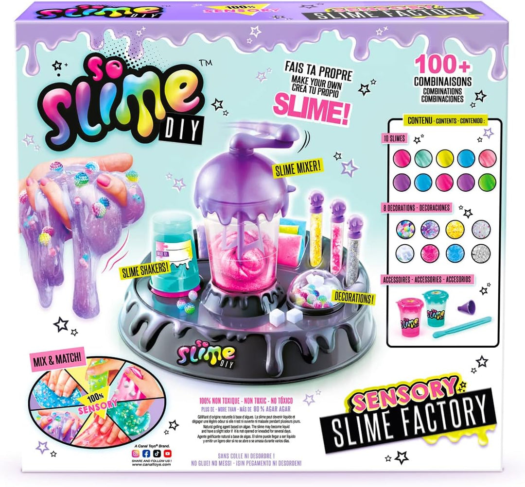 Canal Toys Factory Sensorik Slime zum Selbermachen, 6 Jahre, SSC 205, Violett