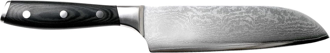Eden Classic Damast Santoku 18 cm Küchenmesser EQ2030-318 Japanisches Kochmesser zum Schneiden und S