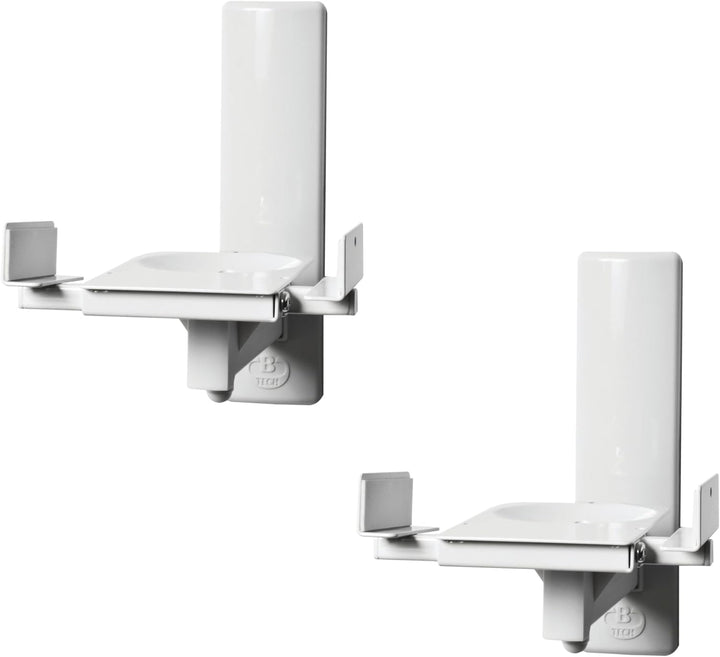 B-Tech - BT77 - Ultragrip ProTM Wandhalterung für Lautsprecher, neig- und schwenkbar, Weiss (Paar) S