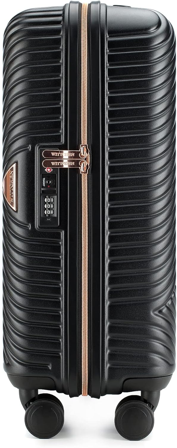 WITTCHEN GL Style Line | Reisekoffer Handgepäck Kabinengepäck Rollkoffer Hartschale aus Polycarbonat
