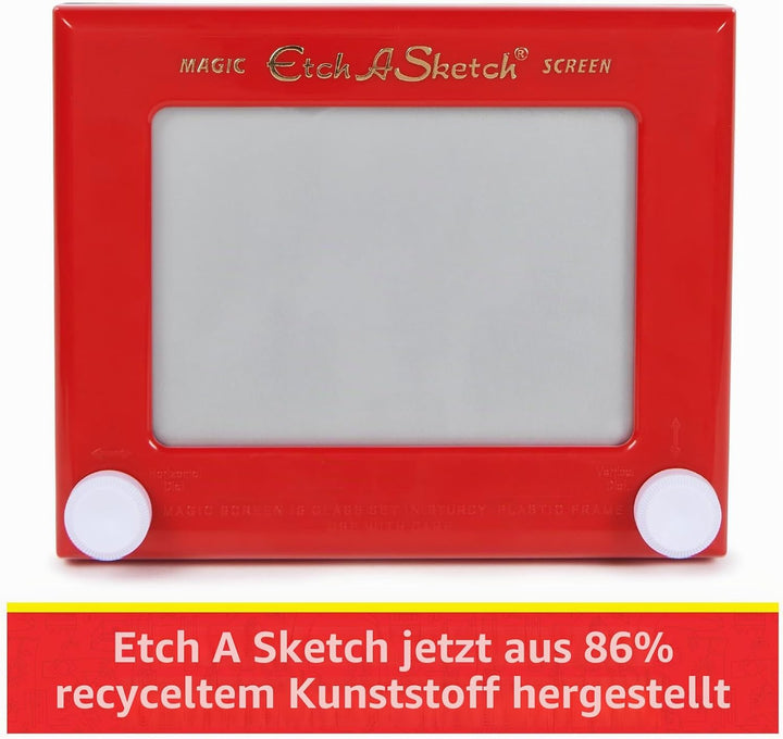 Etch A Sketch - Original Magic Screen - Magnettafel für Kinder - aus 86% recyceltem Kunststoff - Kre