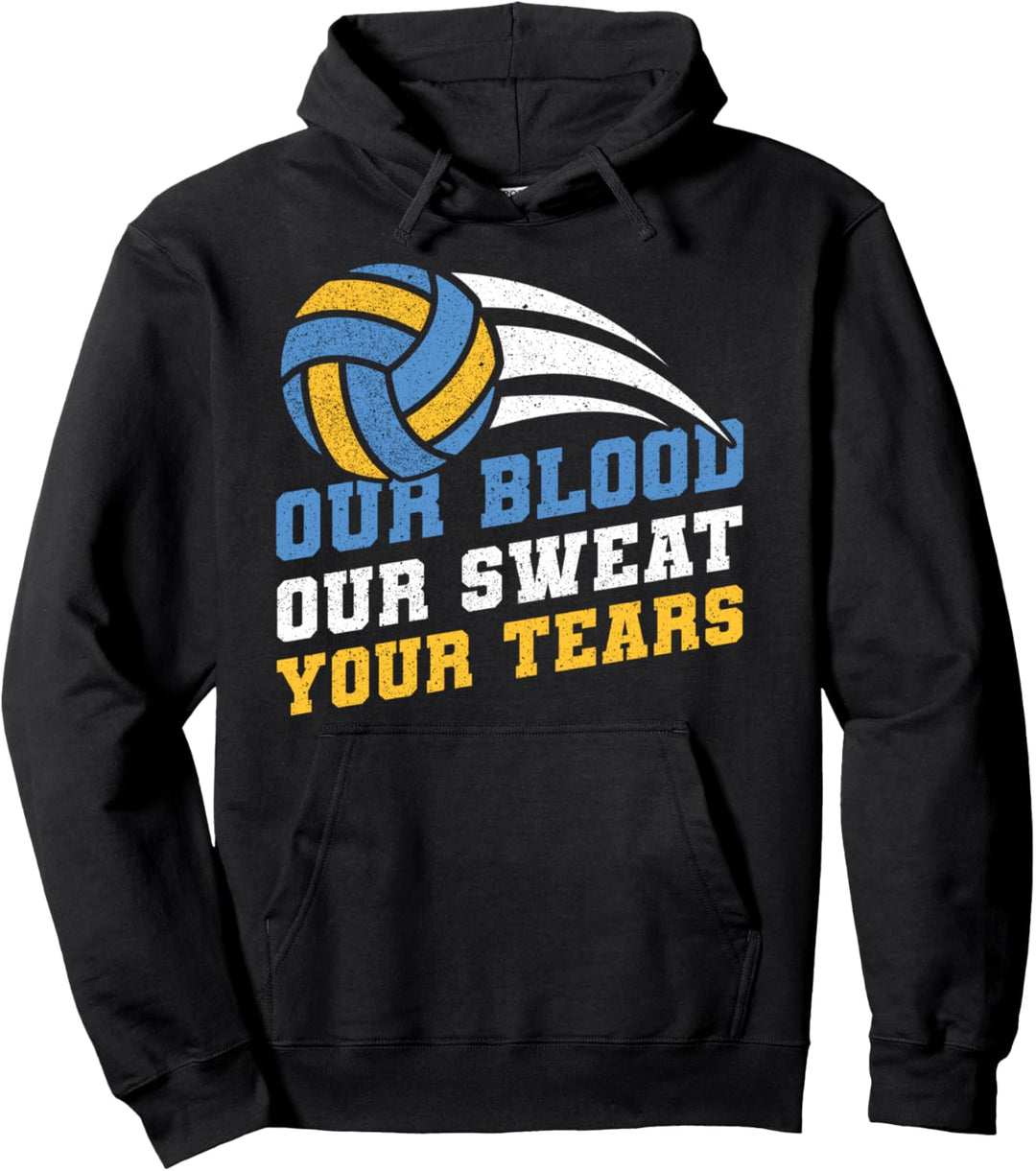 Volleyballer Volleyballspieler Volley Vball Beach Volleyball Pullover Hoodie