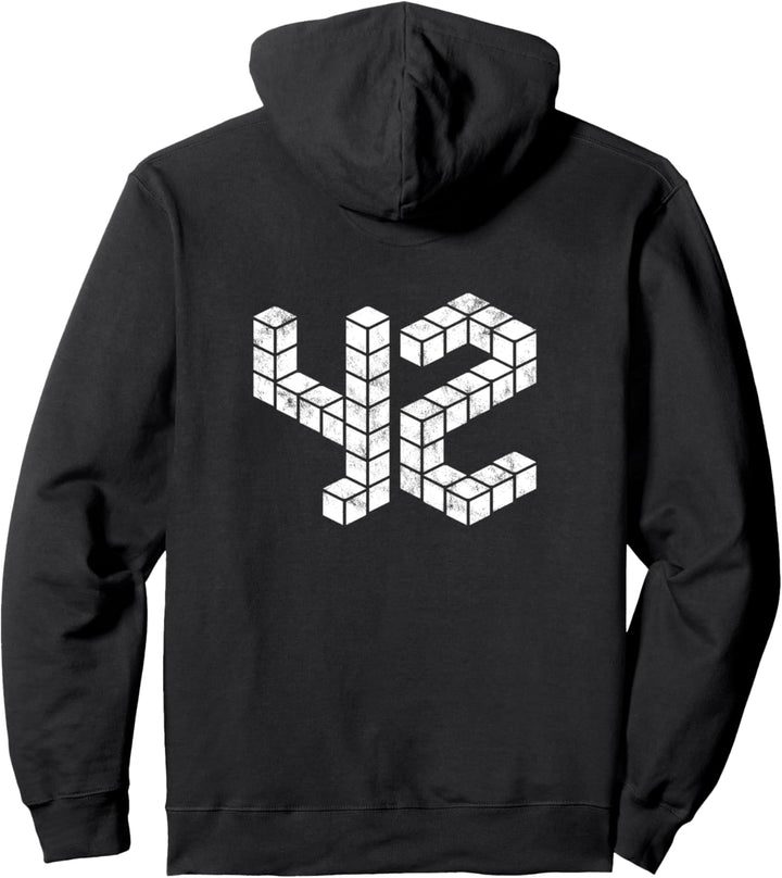 42 Don't Panic Hier ist die Antwort Universum Kosmos T-shirt Pullover Hoodie