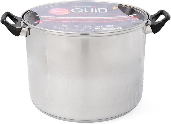 Quid 6024013 OLLA 28X21CM  INOX Kochtopf 28 x 21 cm Edelstahl Habitat QD,