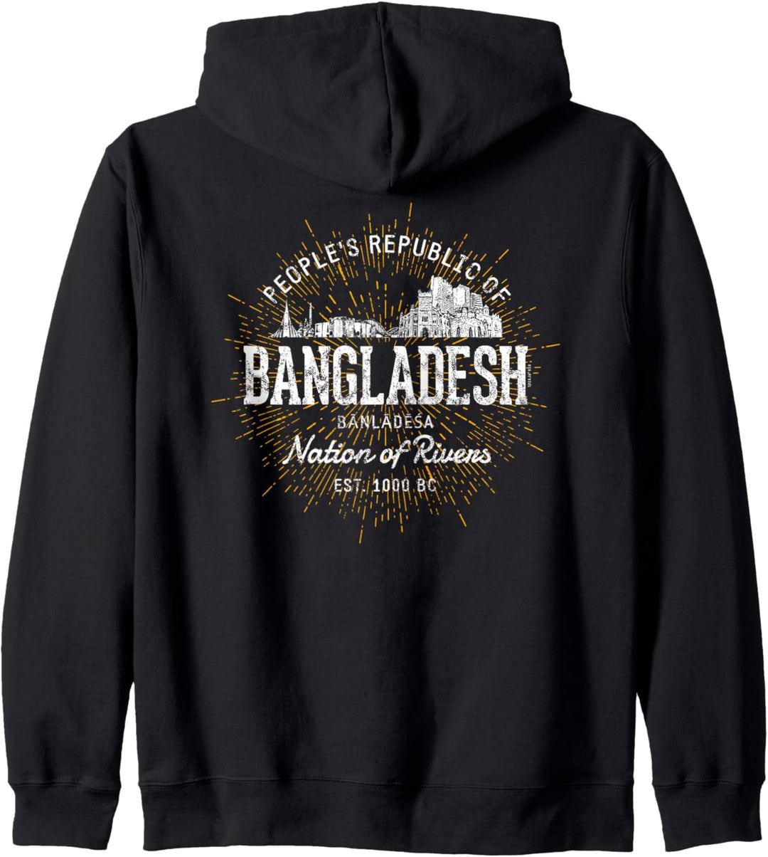 Bangladesh Vintage Stil Retro Bangladesch Kapuzenjacke