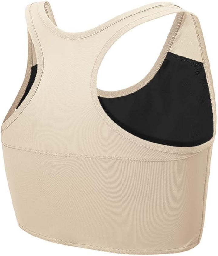 Idtswch Chest Binder for Transgender FTM Binder Compression Tomboy Trans Bandage Bra Cosplay Underwe