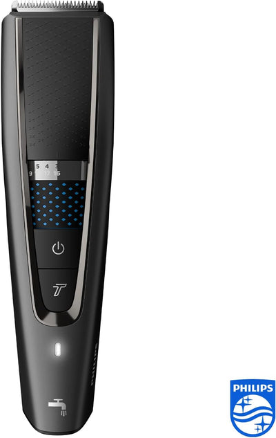 Philips Hair Clipper Series 7000 Haarschneider mit Trim-n-Flow-Technologie (Modell HC7650/15) mit 28