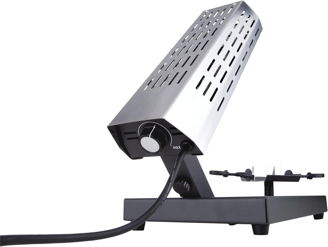 Syntrox Raclette Käseschmelzer 6-8 Personen Schweizer Traditionell 600W Tessin - Höhenverstellbar Ne