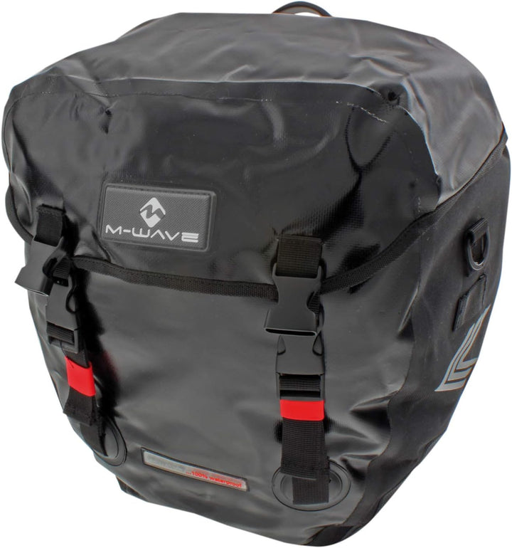 M-Wave Gepäckträgertasche Montreal, black, 2 x 20 l