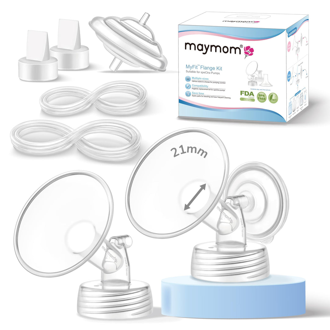 Maymom Pumpenteile Kompatibel Mit Spektren S2 Spektren S1 Spektren 9 Plus Milchpumpe, Flansch (21 Mm