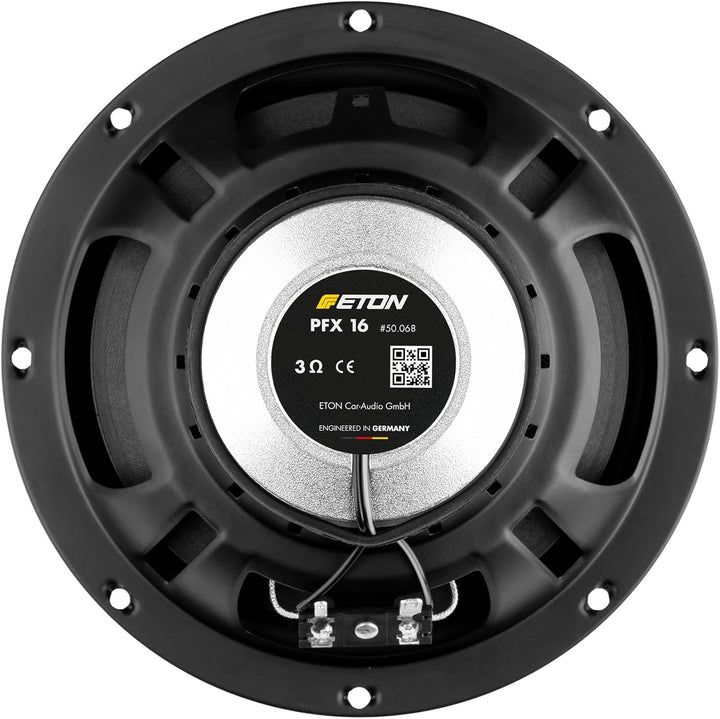 ETON PFX 16 – Klangstarkes 16,5 cm / 6,5“ Koaxial System, Auto Lautsprecher für Front oder Heck, Sou