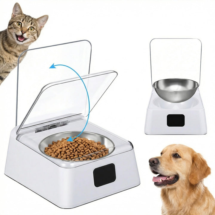 BESPORTBLE 1Stück Automatischer Infrarot Induktions Futterautomat für Katzen und Futterspender mit G